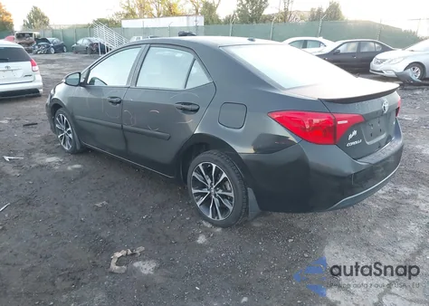 2017 Toyota Corolla Se from USA, damaged, VIN 2T1BURHE9HC875161